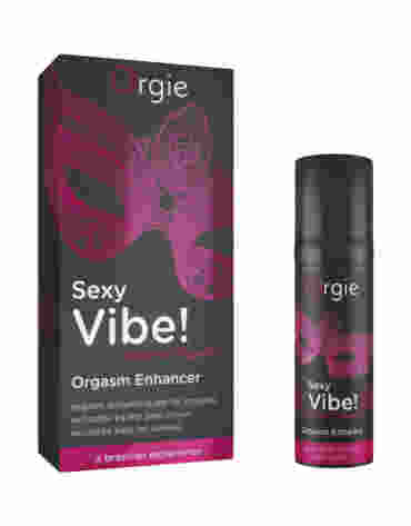 ORGIE Żel-SEXY VIBE!  INTENSE ORGASM - LIQUID VIBRATOR - 15 ML