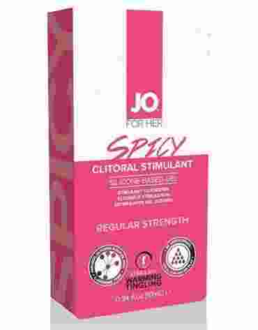 System JO For Her Clitoral Stimulant Warming Spicy 10 ml