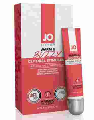 System JO For Her Clitoral Stimulant Warming Warm &Buzzy Original 10 ml