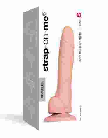 Soft Realistic Dildo Vanilla S