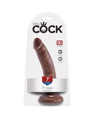 Dildo King Cock Pipedream 7 Brown