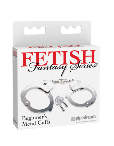 Pipedream Fetish Fantasy Series Beginner's Metal Cuffs