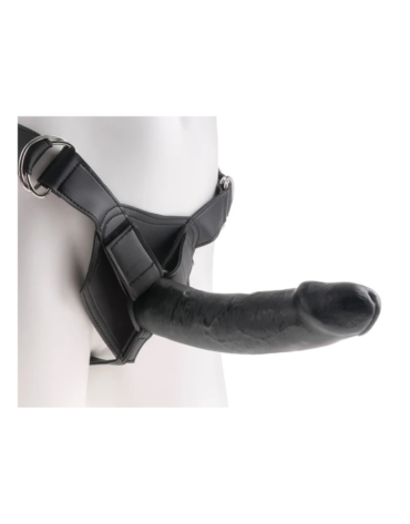 King Cock Strap on Harness with 9" Cock Black