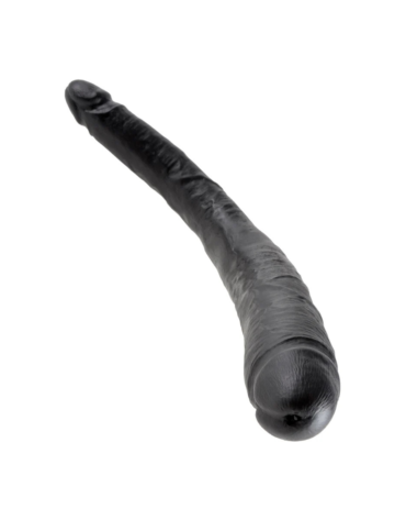 King Cock Podwójne Dildo 16" Tapered Double Dildo Black