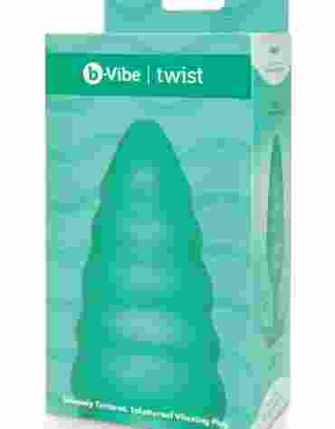 B-VIBE TWIST TEXTURE PLUG GREEN