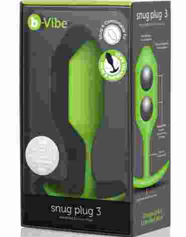 B-VIBE SNUG PLUG 3 LIME