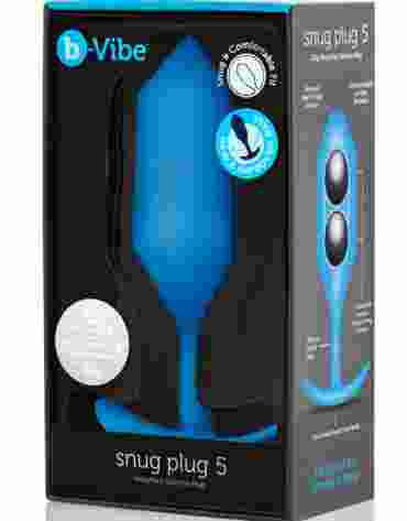 B-VIBE SNUG PLUG 5 BLUE