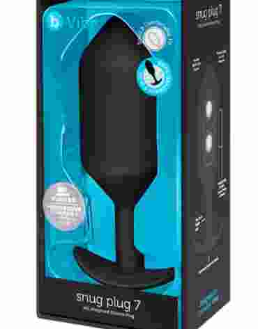 B-VIBE SNUG PLUG 7 BLACK