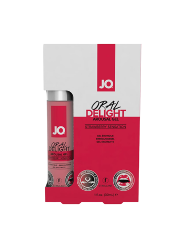 Oral Delight Arousal Gel Strawberry Sensation 30ml