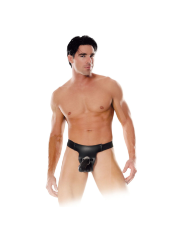 Fetish Fantasy Series  Mr. Big Hollow 8" Strap-on Black