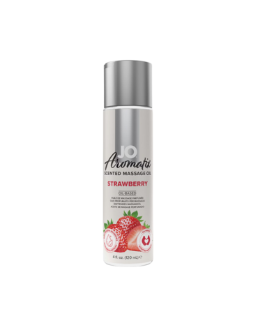 Aromatix Scented Massage Oil Strawberry 120 ml