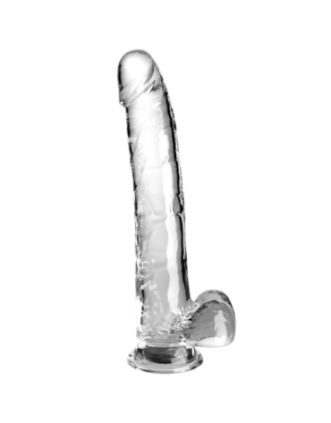 Pipedream King Cock Clear - 11' with Balls