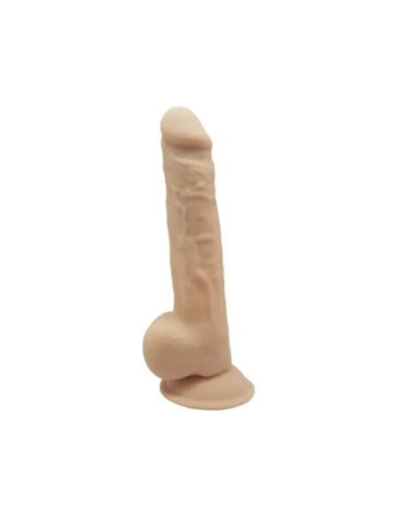 Silexd Silikonowe Dildo Model 1 24 cm Flesh