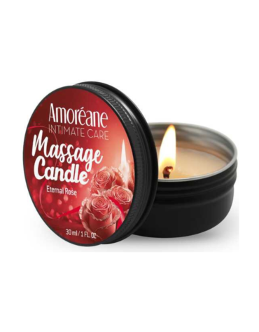 Amoreane Świeca do masażu Massage Candle Eternal Rose 30ml