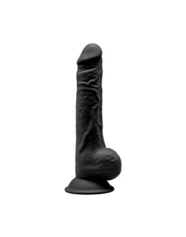 Silexd Silikonowe Dildo Model 1 24 cm  Black