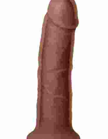 NS Novelties Dual Density Girth Dildo Brown